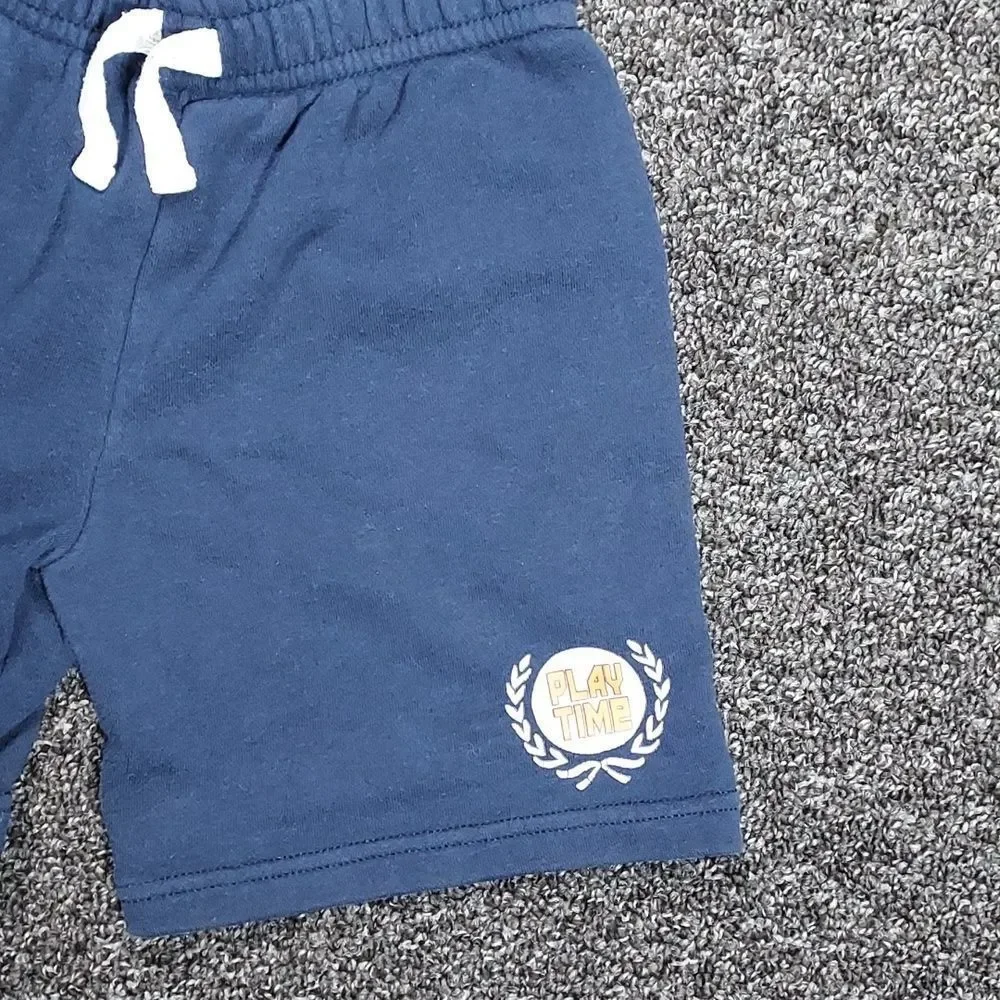 Geranimals 365 Kids Boys Navy Blue Cloth Shorts 4T